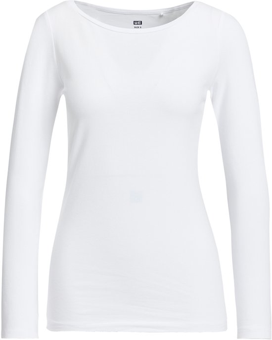 WE Fashion Dames organic cotton longsleeve - Maat M