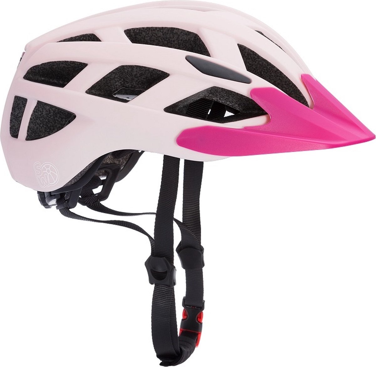 Spielwerk Fietshelm Kids - M 54-57cm - Verstelbaar CE Keuring – Roze