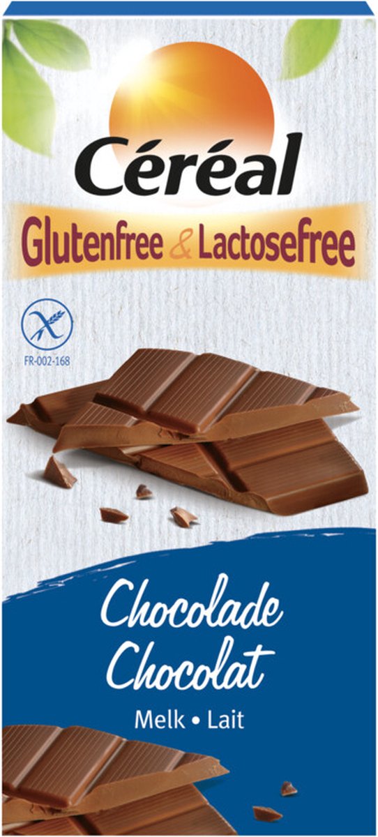 Goedkoopste Céréal Melkchocolade Glutenvrij & Lactosevrij - 5 x 100 gr - Voordeelverpakking