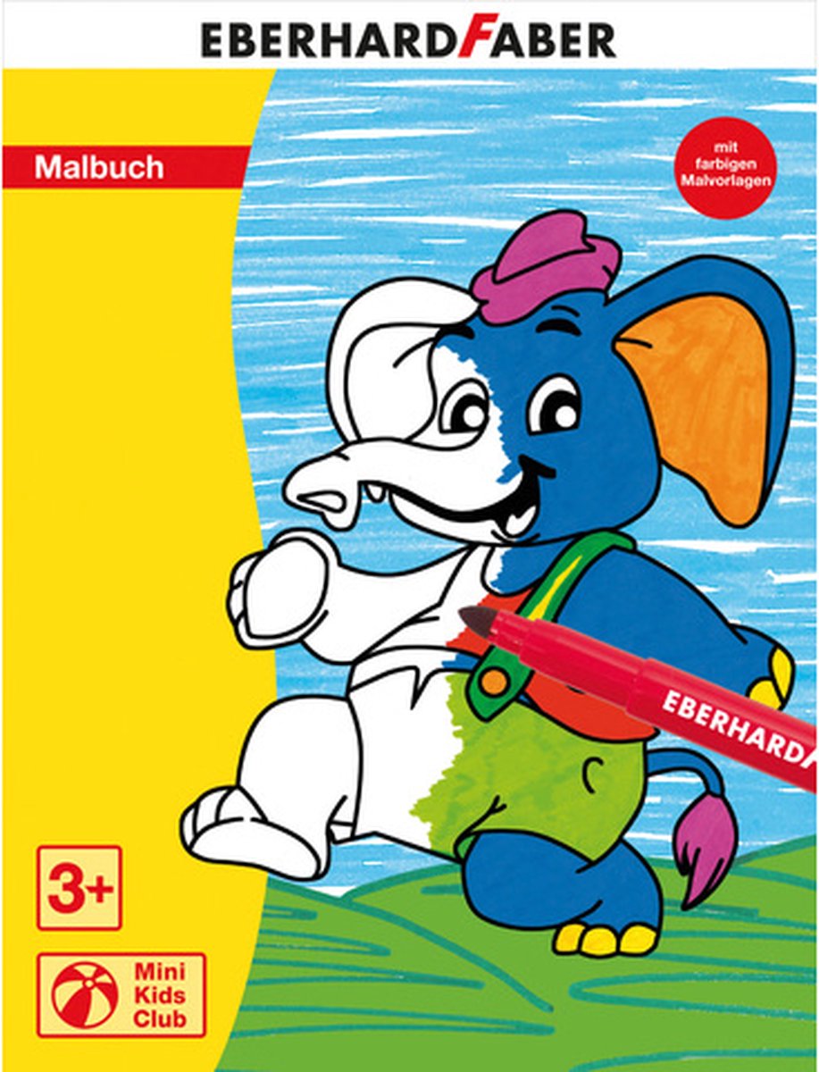 Eberhard Faber kleurboek - Mini Kids Club - 25 x 19cm - EF-579904 - Eberhard Faber