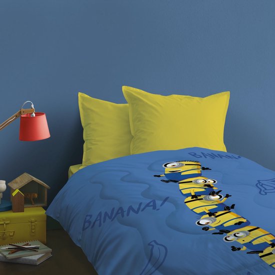 Couvre-Lit Minions Banane - 140 x 200 cm - Polyester | bol.com