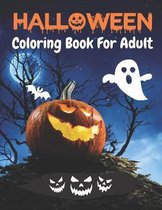 Halloween Coloring Book for Adults