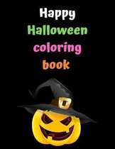 Happy Halloween Coloring Book