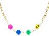 Yehwang Ketting Smileys Goud 0216151-181
