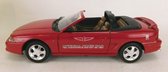 Ford Mustang Cobra 500 Indy Pace Car (Rood) (30cm) 1/18 Jouef Evolution - Modelauto - Schaalmodel - Model auto - Miniatuurautos - Miniatuur auto