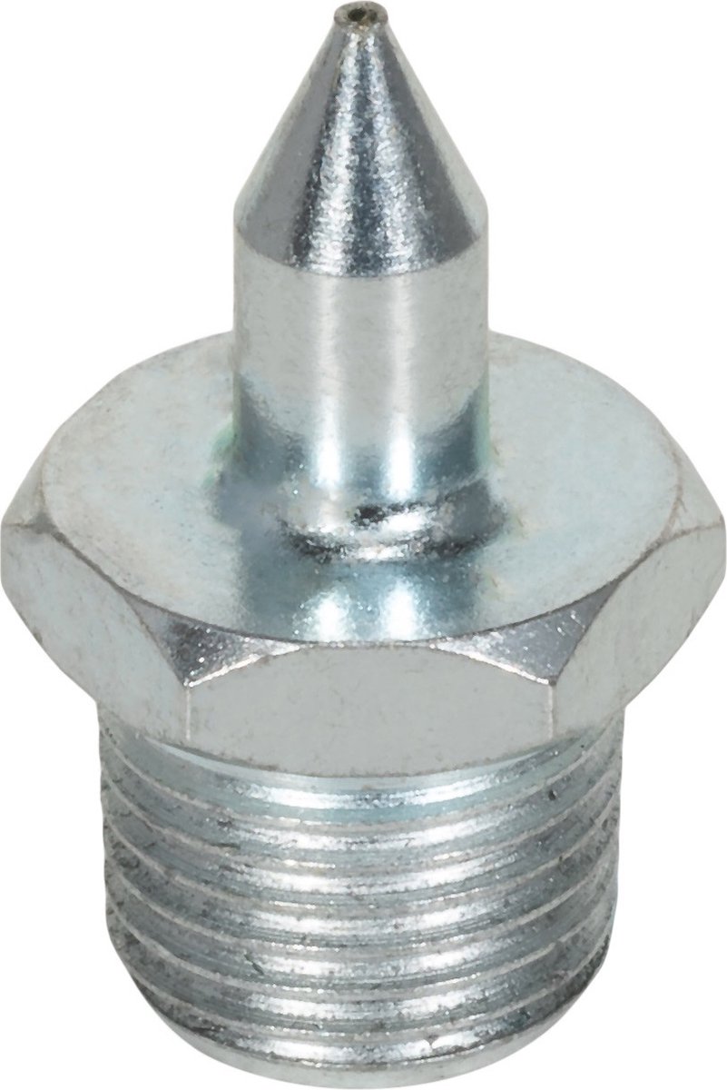 Elvedes Spuitnaald Voor Vetspuit Kort Aluminium Zilver