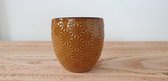 Bloempotje - Sophia Egg Pot- Honey