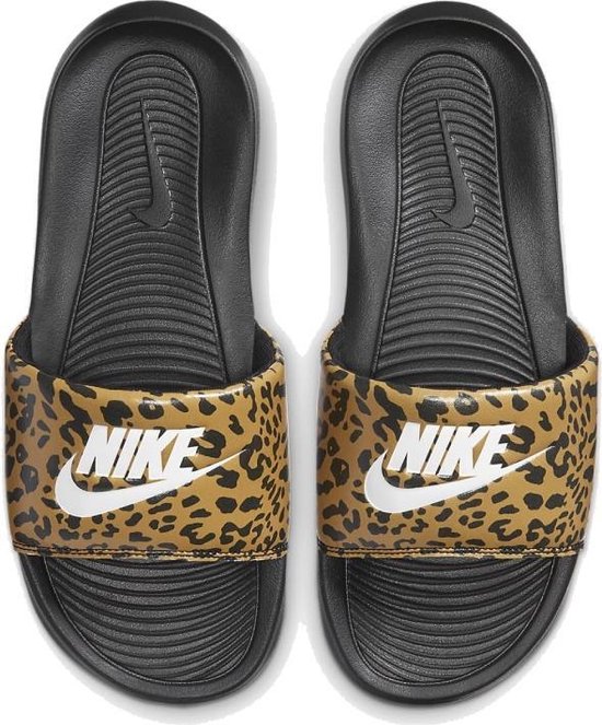 Slippers Nike - Taille 36,5 - Femme - noir - marron