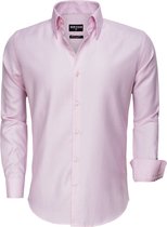 Overhemd Lange Mouw 75517 Pink