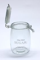 Voorraadpot - Sugar - glas - transparant - 10,5 x 13 x 17 cm hoog