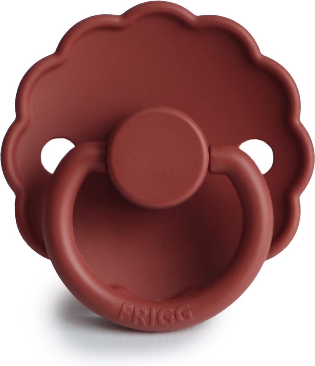 Goedkoopste Fopspeen - Frigg - Daisy - T1 0/6 maanden - Klei - baked clay