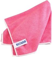 Ecolab - Microvezeldoek Polifix - Rood 40x40cm - 5 stuks