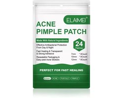 Pimple Patch -Acne Patch - Puisten Verwijderaar - Puisten Pleister - Acne Pleister - Acne Sticker - Puistjes Verwijderen - Acne patches -24 stuks Pimple Patch -Acne Patch - Puisten Verwijderaar - Puisten Pleister - Acne Pleister - Acne Sticker - Puistjes Verwijderen - Acne patches -24 stuks