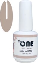 The One Pro - Gellak 15ml - kleur Selena Grijs H033