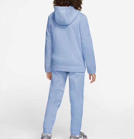 jas Leia Verspilling Nike Sportswear Fleece Trainingspak - Maat 146 - Unisex - blauw - wit |  bol.com