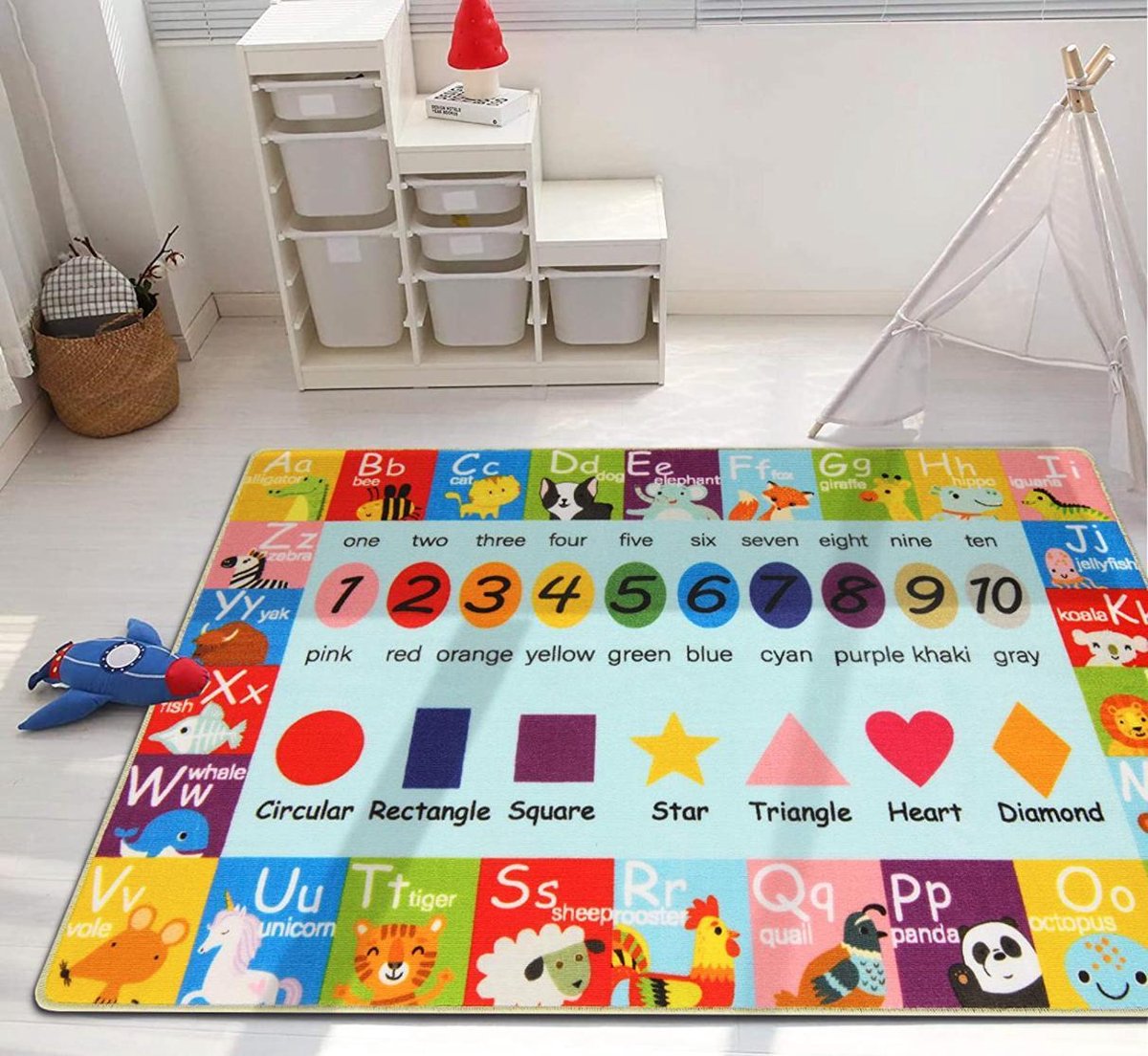 WoW Shop Pauwer Speelkleed voor kinderen, extra groot, 100 x 150 cm,  speeltijd... | bol.com