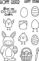 Funny Bunny Clear Stamps (JD023) (DISCONTINUED)