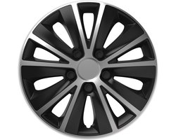 Wieldoppen 14 inch - Rapide zilver - 4 stuks