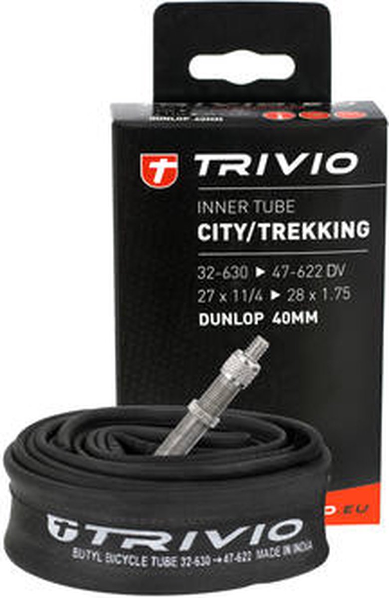 Trivio - City Binnenband 32-630 -> 47-622 DV DUNLOP Ventiel 40MM