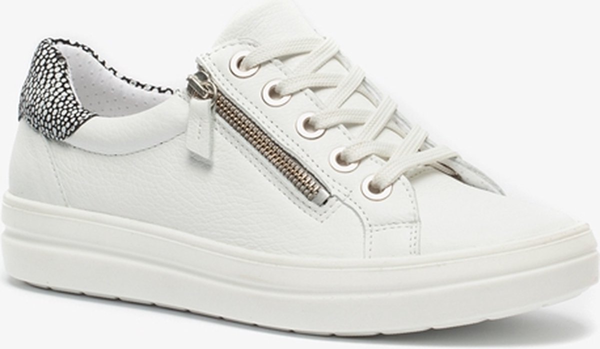 Hush Puppies leren dames sneakers Wit