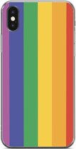 ShieldCase Happy Pride Rainbow geschikt voor Apple iPhone X / XS