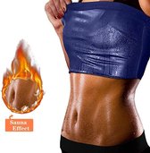 LM Sweat Body Shaper Workout shirt / Sauna shirt / afslank shirt L/XL - dames – zwart