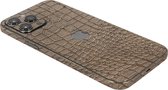 ScreenSafe Skin iPhone 12 mini Bordeaux Snake zonder logo