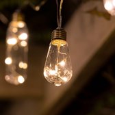 Solar lichtsnoer USB – Edison gloeilampen – 20 lampen