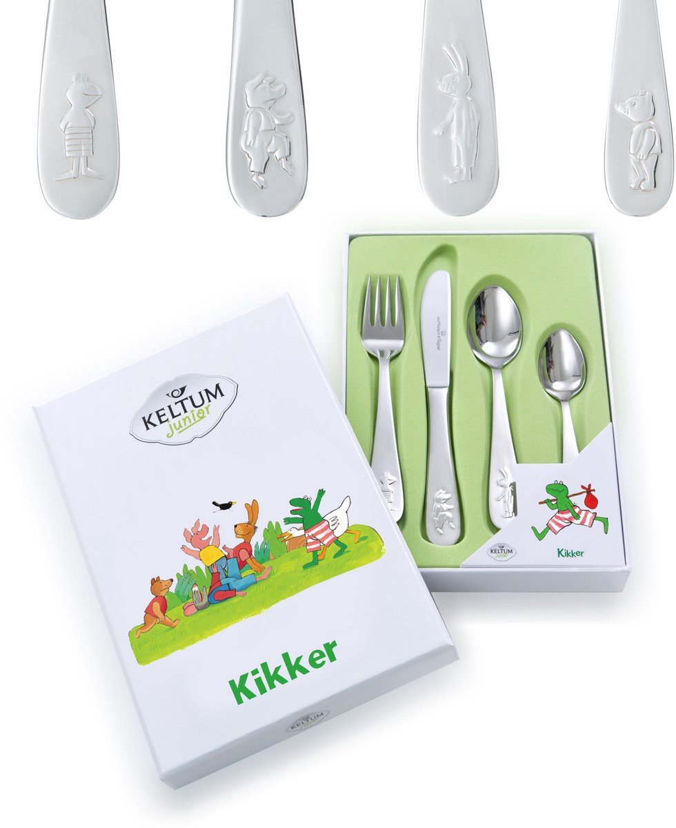 Gift Items Kikker Bestekset - 4-delig