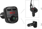 Bluetooth FM Transmitter - Auto Lader - Carkit - Handsfree - MP3 - USB - SD Kaart - Snel Lader - Bluetooth Audio Receiver