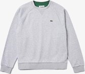 Lacoste Dames Trui - Silver Chine/Green - Maat 42