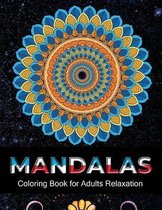 Mandalas coloring book for adults relaxation