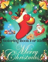 Merry Christmas Coloring Book For Kids