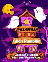 Halloween Ghost Pumpkin Coloring Book for Toddlers and Kids