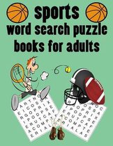 Sports Word Search Books For Adults