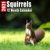 Calendar 2021 Squirrels