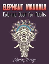 Elephant Mandala Coloring Book For Adults Relaxing Desigen