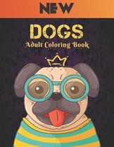 Adult Coloring Book Dogs