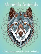 Mandala Animals Coloring Book For Adults