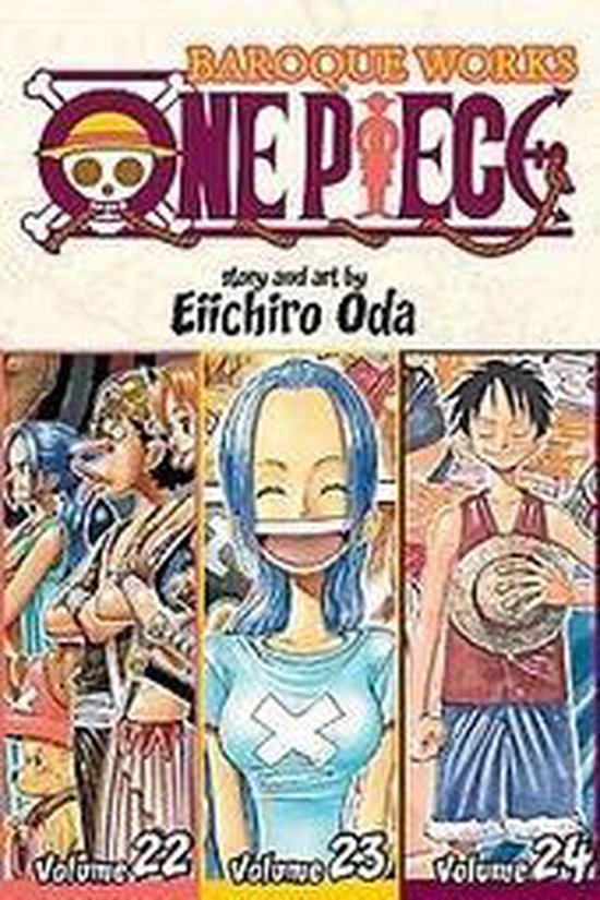 One Piece 3 In 1 Edition 8, Eiichiro Oda 9781421555010 Boeken bol