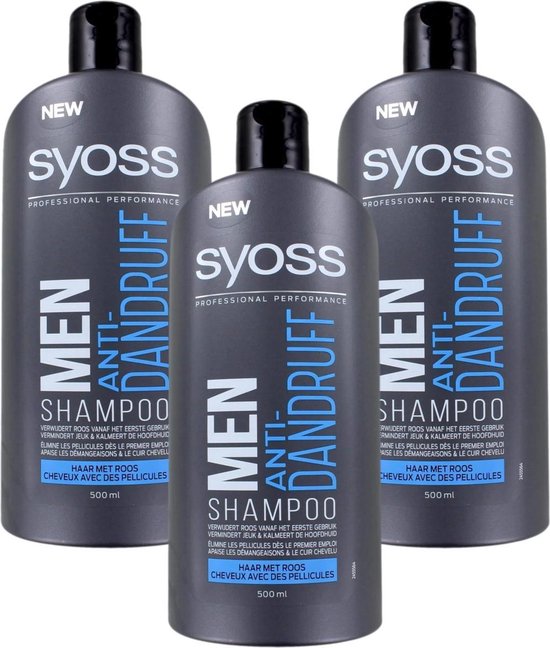 SYOSS – Shampoo tegen Roos voor Mannen