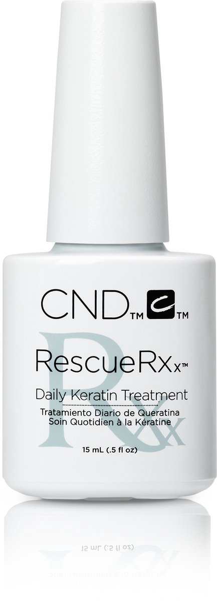 CND RescueRXx 15ml – Keratine Nagelbehandeling voor Beschadigde en Gespleten Nagels