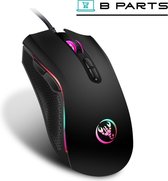 BParts - Scorpion RGB Gaming mouse - Game muis - Gaming muis - High End - 1200 tot 3200 DPI - Zwart