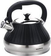 Bol.com Klausberg 7478 fluitketel - 3L - rvs - alle warmtebronnen aanbieding