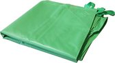 WOON-DISCOUNTER.NL - Grondzeil - 366 cm - Incl. 4 kunststof haringen - Tarpaulin - Groen - 840919