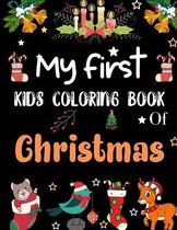 My First Kids Coloring Book Of Christmas