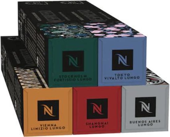 Wiskundig Konijn Acquiesce Nespresso Lungo pakket – Koffie cups 50 capsules | bol.com