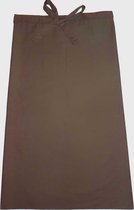 Homéé - Kokssloof bruin 65% Polyester 35% Katoen 240g. p/m² | set van 2 stuks |100x100cm