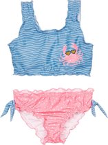 Playshoes Bikini Meisjes Polyester Roze/blauw Maat 110/116