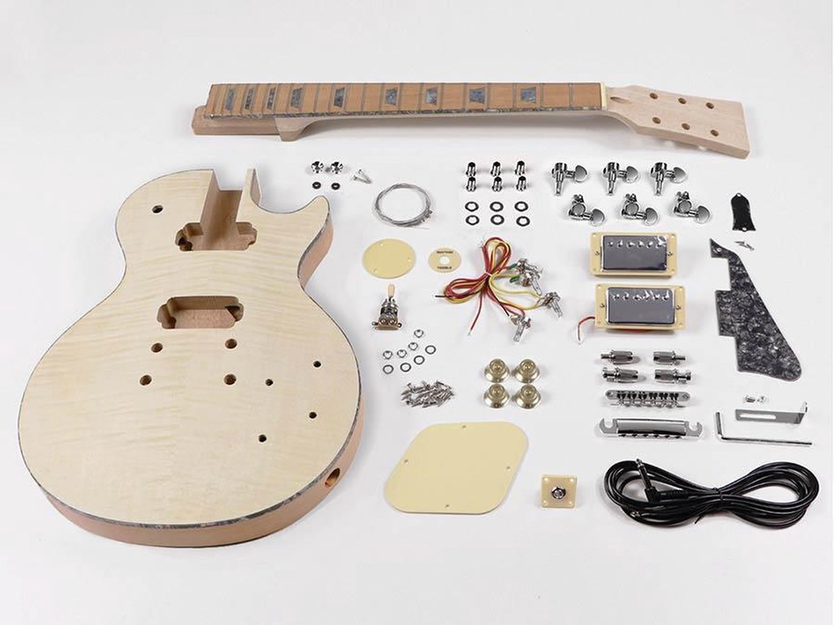 Elektrische gitaar zelfbouwpakket Boston KIT-LP-45 Launcher PRO model
